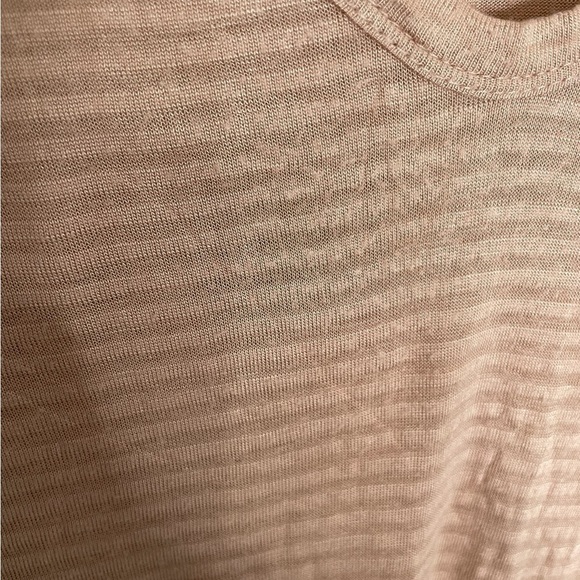 T Alexander Wang Nude Minimalistic Scoop Neck T Shirt Small - Picture 5 of 6